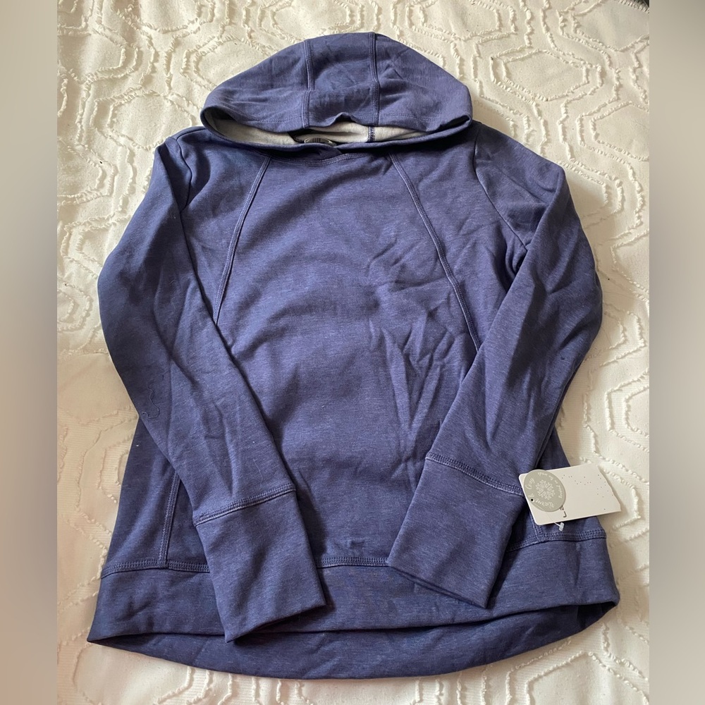 Purple hoodie
